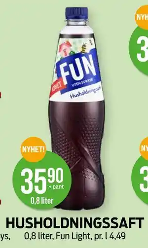 Kiwi HUSHOLDNINGSSAFT tilbud