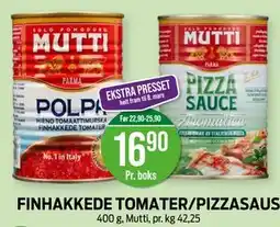 Kiwi FINHAKKEDE TOMATER/PIZZASAUS tilbud