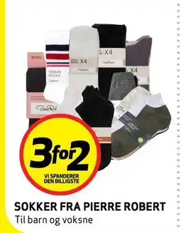 Bunnpris SOKKER FRA PIERRE ROBERT tilbud