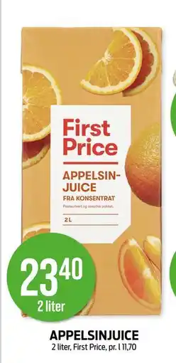 Kiwi APPELSINJUICE tilbud