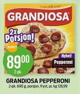 Kiwi GRANDIOSA PEPPERONI tilbud