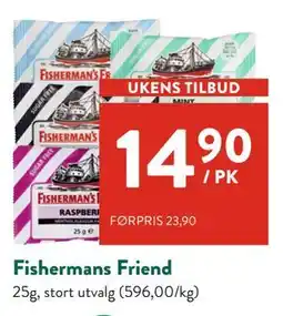 Jacobs Fishermans Friend tilbud