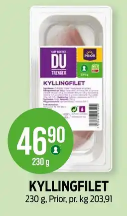 Kiwi KYLLINGFILET tilbud