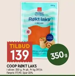 Coop Mega COOP RØKT LAKS tilbud