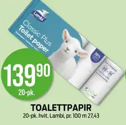 Kiwi TOALETTPAPIR tilbud