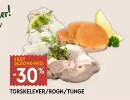Coop Mega TORSKELEVER/ROGN/TUNGE tilbud