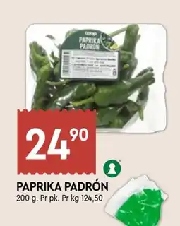 Coop Mega PAPRIKA PADRÓN tilbud