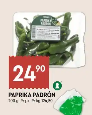 Coop Mega PAPRIKA PADRÓN tilbud