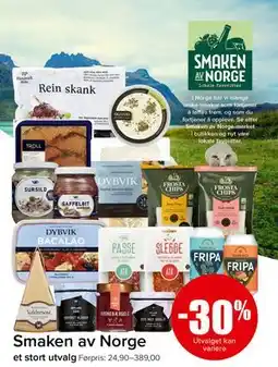 Spar Smaken av Norge tilbud
