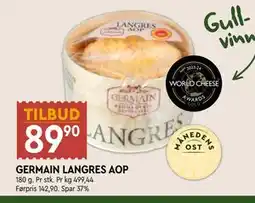 Coop Mega GERMAIN LANGRES AOP tilbud