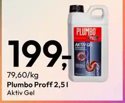 Gigaboks Plumbo Proff 2,5 l tilbud