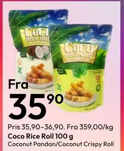 Gigaboks Coco Rice Roll 100 g tilbud