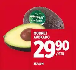 Meny MODNET AVOKADO tilbud
