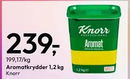 Gigaboks Aromatkrydder 1,2 kg tilbud