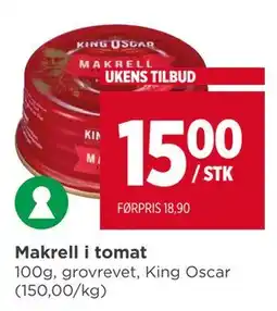 Meny Makrell i tomat tilbud