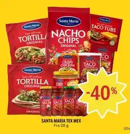 Coop Prix SANTA MARIA TEX MEX tilbud