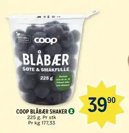 Coop Prix COOP BLÅBÆR SHAKER tilbud
