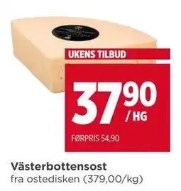 Meny Västerbottensost tilbud