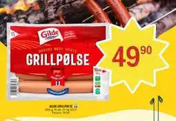 Coop Prix GILDE GRILLPØLSE tilbud