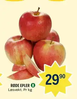 Coop Prix RØDE EPLER tilbud