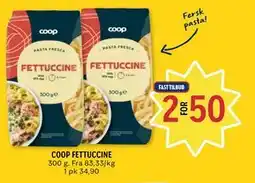 Coop Prix COOP FETTUCCINE tilbud