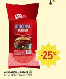 Coop Prix GILDE ORIGINAL BURGER tilbud