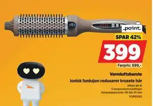 POWER Varmluftsbørste tilbud