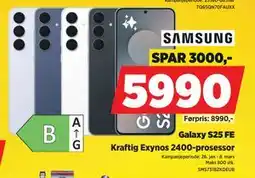 POWER Galaxy S25 FE tilbud