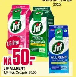 Europris JIF ALLRENT tilbud