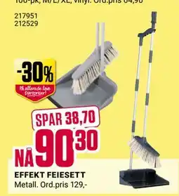 Europris EFFEKT FEIESETT tilbud