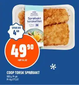 Coop Obs COOP TORSK SPRØBAKT tilbud