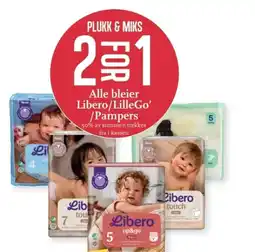 CC Mat Alle bleier libero/lillego' /pampers tilbud