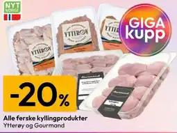 Gigaboks Alle ferske kyllingprodukter tilbud