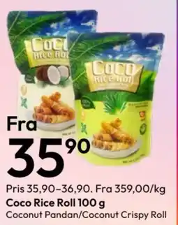 Gigaboks Coco rice roll tilbud