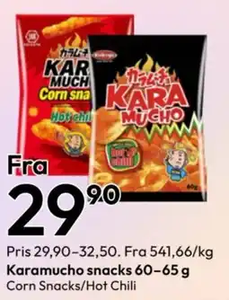 Gigaboks Karamucho snacks tilbud