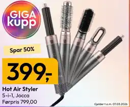 Gigaboks Hot air styler tilbud