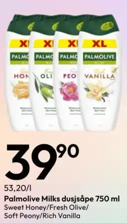 Gigaboks PALMOLIVE Milks dusjsåpe tilbud