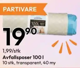 Gigaboks Avfallsposer tilbud