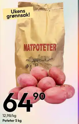 Gigaboks Poteter tilbud