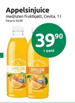 Joker Appelsinjuice tilbud