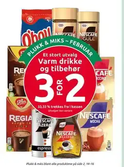 Joker Et stort utvalg Varm drikke og tilbehør tilbud