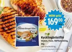 Eurocash Kycklingbröstfilé tilbud