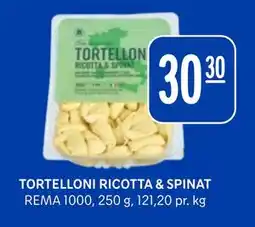 Rema 1000 TORTELLONI RICOTTA & SPINAT tilbud