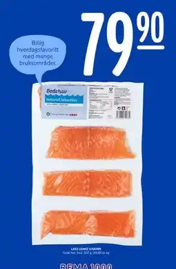 Rema 1000 LAKS LENKE U/SKINN tilbud