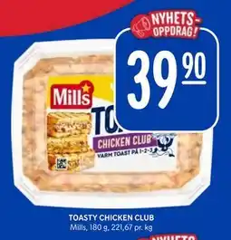 Rema 1000 TOASTY CHICKEN CLUB tilbud