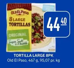 Rema 1000 TORTILLA LARGE 8PK tilbud