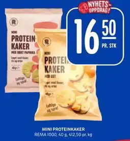 Rema 1000 MINI PROTEINKAKER tilbud