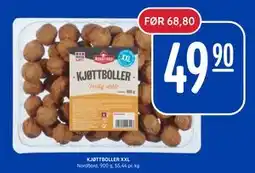 Rema 1000 KJØTTBOLLER XXL tilbud