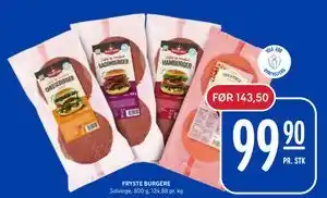 Rema 1000 FRYSTE BURGERE tilbud