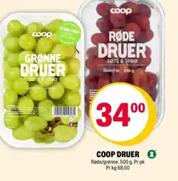 Coop Extra Coop druer tilbud
